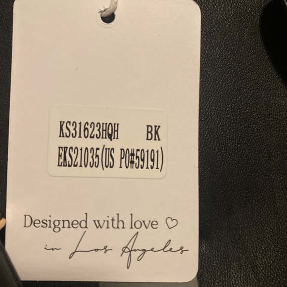 NEW WITH TAGs Black mini backpack - Picture 8 of 9